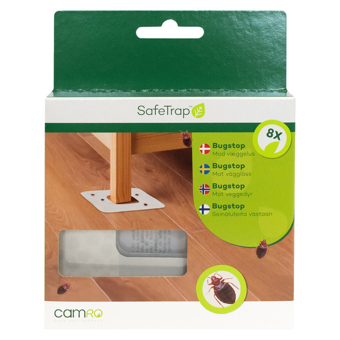 SafeTrap BugStop mot veggedyr 8 stk.